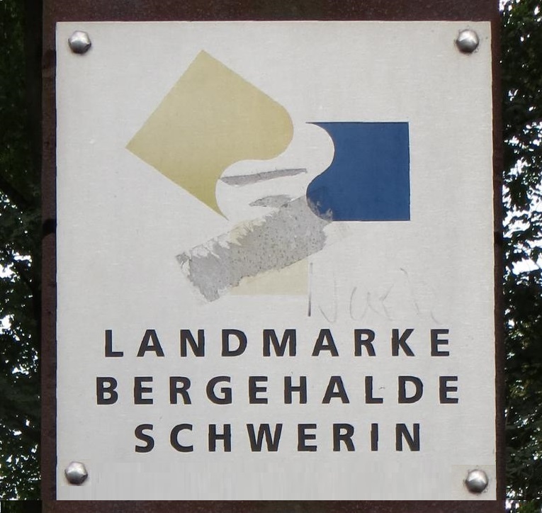 Infotafel Bergehalde Schwerin